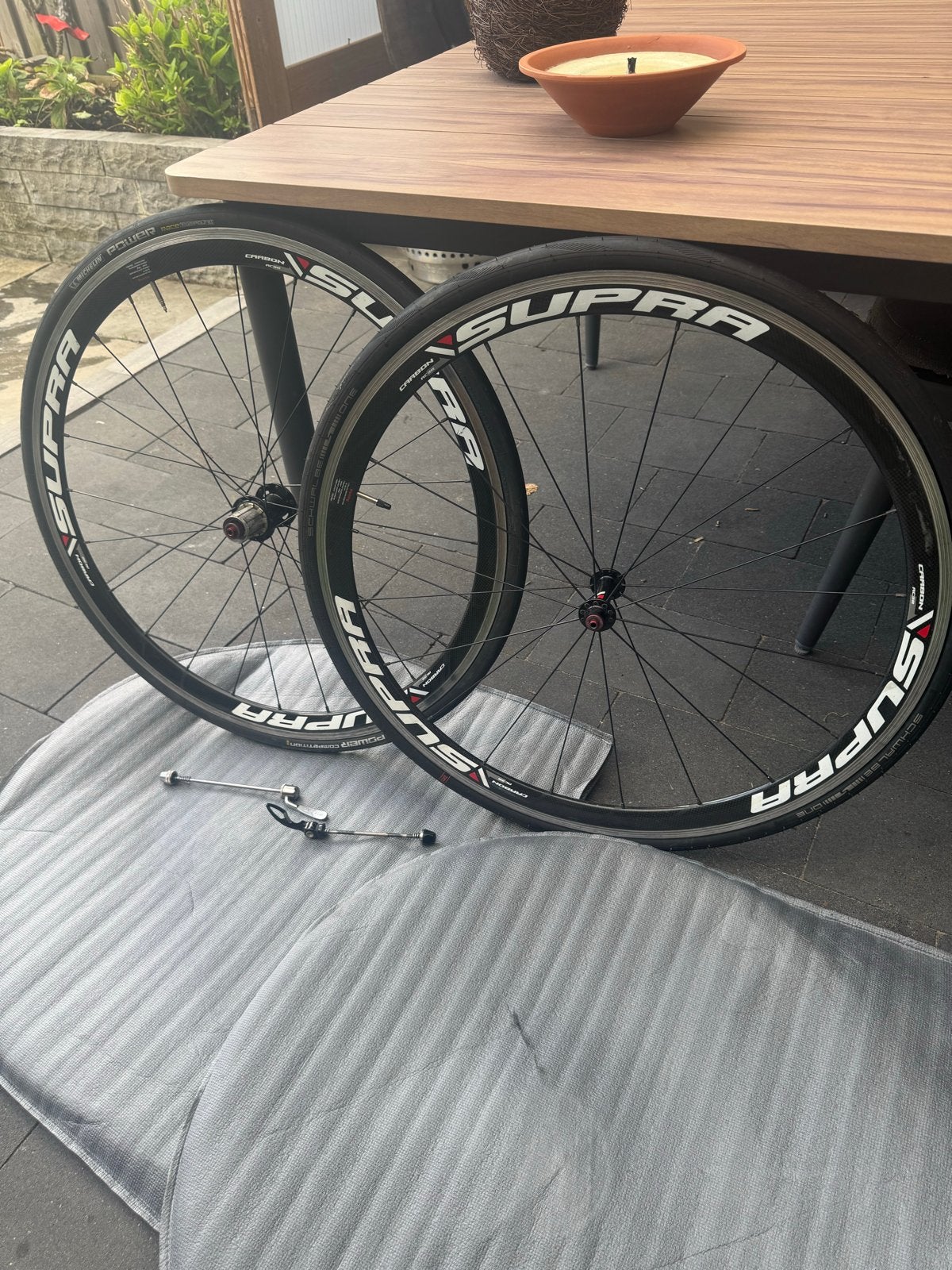 Supra Carbon RC38 Tijdritwielen 11-speed, Wiel, Gebruikt, Ophalen of Verzenden, Tijdrit-/triatlonfiets
