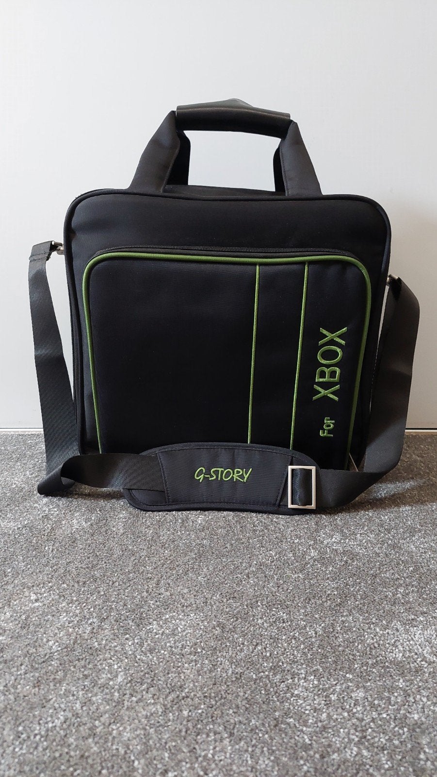 G-Story Xbox draagtas - Zwart met groen, Ophalen of Verzenden, Gebruikt, Overige typen, Xbox One