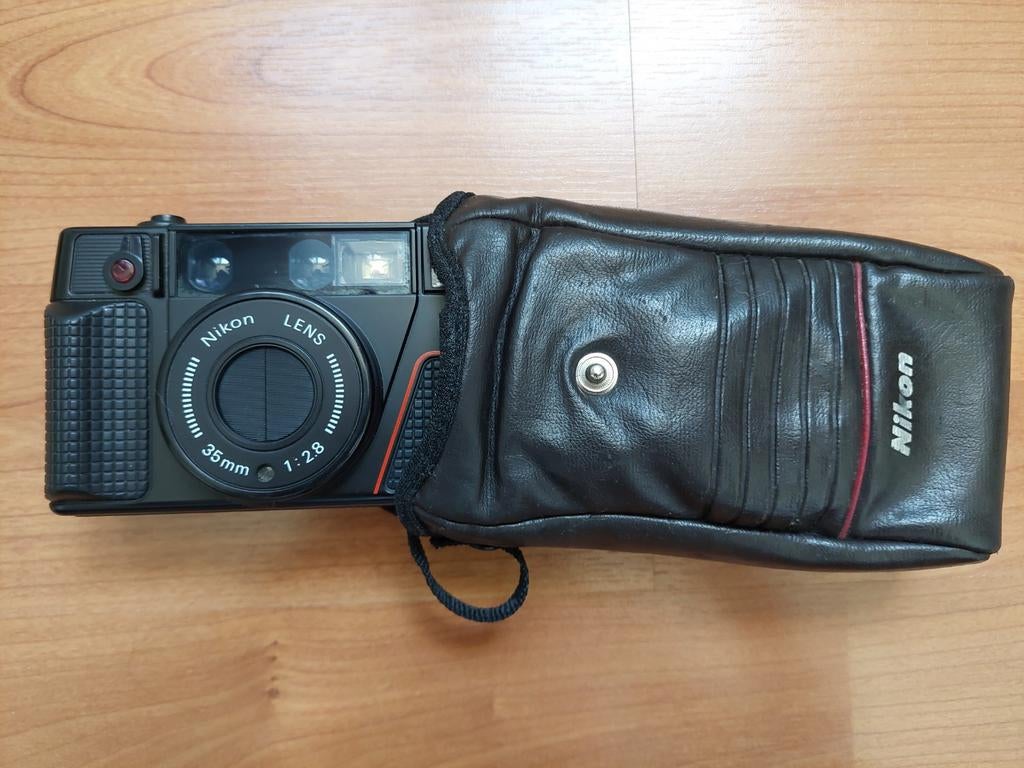 Nikon L35 AF, Audio, Tv en Foto, Fotocamera's Analoog, Zo goed als nieuw, Compact, Nikon, Ophalen of Verzenden