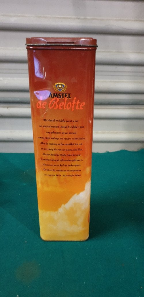 blik amstel de belofte, Verzamelen, Ophalen of Verzenden