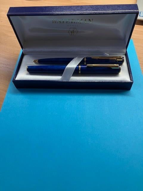 Waterman Paris Pennen set, Verzamelen, Pennenverzamelingen, Ophalen of Verzenden, Vulpen, Waterman, Met reclame