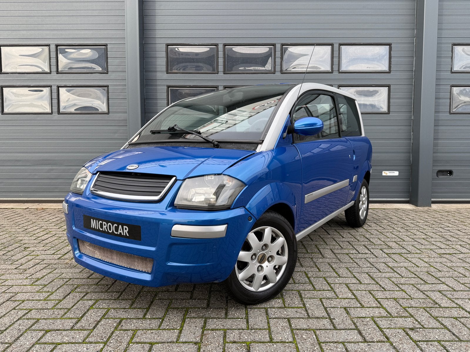 Microcar MC2 Brommobiel 45KM / BLAUW / YANMAR / 2007, Ophalen, Holtkampminicars@gmail.com, Holtkamp Minicars, 16 km/u of meer