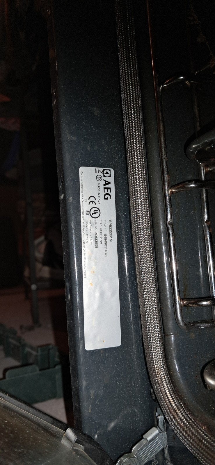 AEG Inbouw Oven - Gebruikt, Ophalen, Oven, AEG, Zo goed als nieuw
