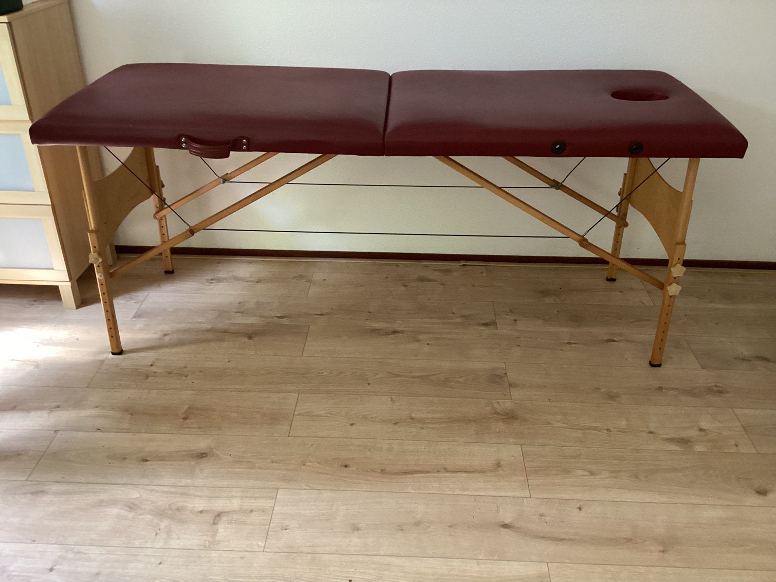 Massagetafel,opklapbaar., Ophalen, Gebruikt, Massagetafel