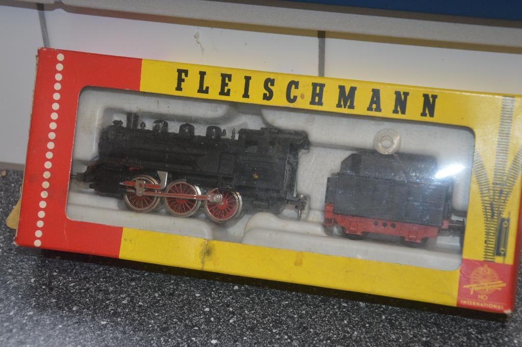 Fleischmann stoomlok 1309   met tender, Wisselstroom, Locomotief, Fleischmann, Ophalen of Verzenden