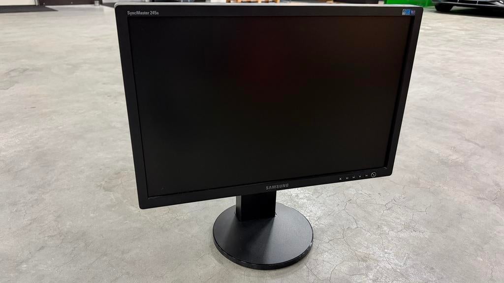 Samsung SyncMaster 245B - 24 inch Monitor (3 stuks), Computers en Software, Monitoren, Gebruikt, 60 Hz of minder, DVI, In hoogte verstelbaar