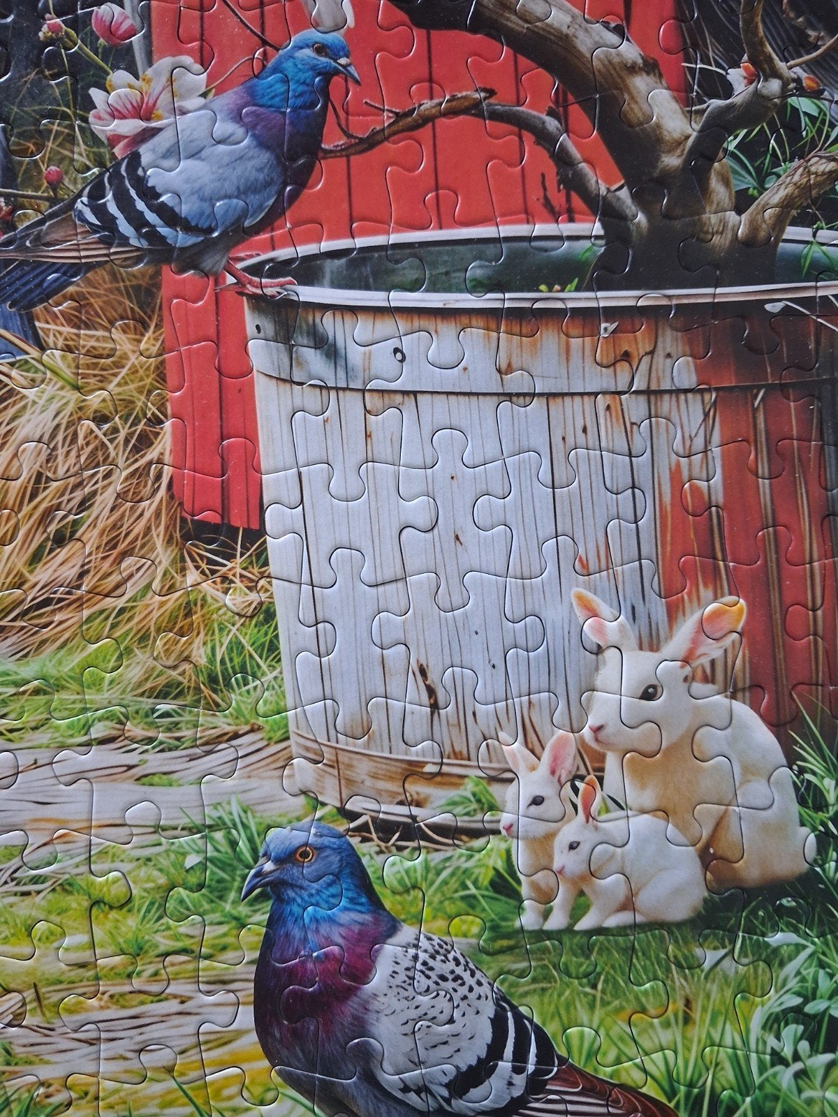 Jumbo puzzel 1000stuks compleet zgan, Ophalen of Verzenden, 500 t/m 1500 stukjes, Zo goed als nieuw