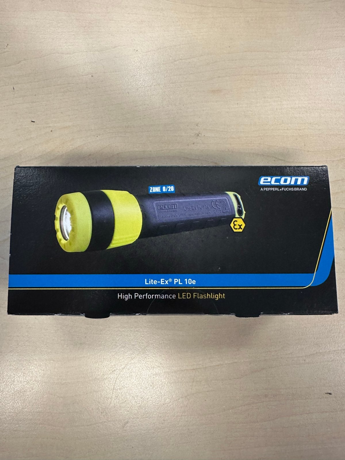Ecom Lite-Ex PL 10e High Performance LED Zaklamp, Ophalen of Verzenden, Nieuw, Batterij