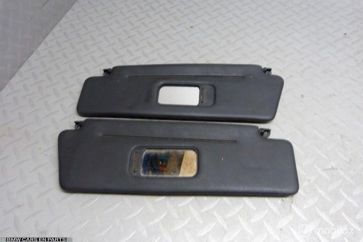 Zonneklep BMW 3-serie Cabrio E36 ('93-'99) zwart set 2 stuks, Auto-onderdelen, Interieur en Bekleding, Gebruikt, Ophalen of Verzenden