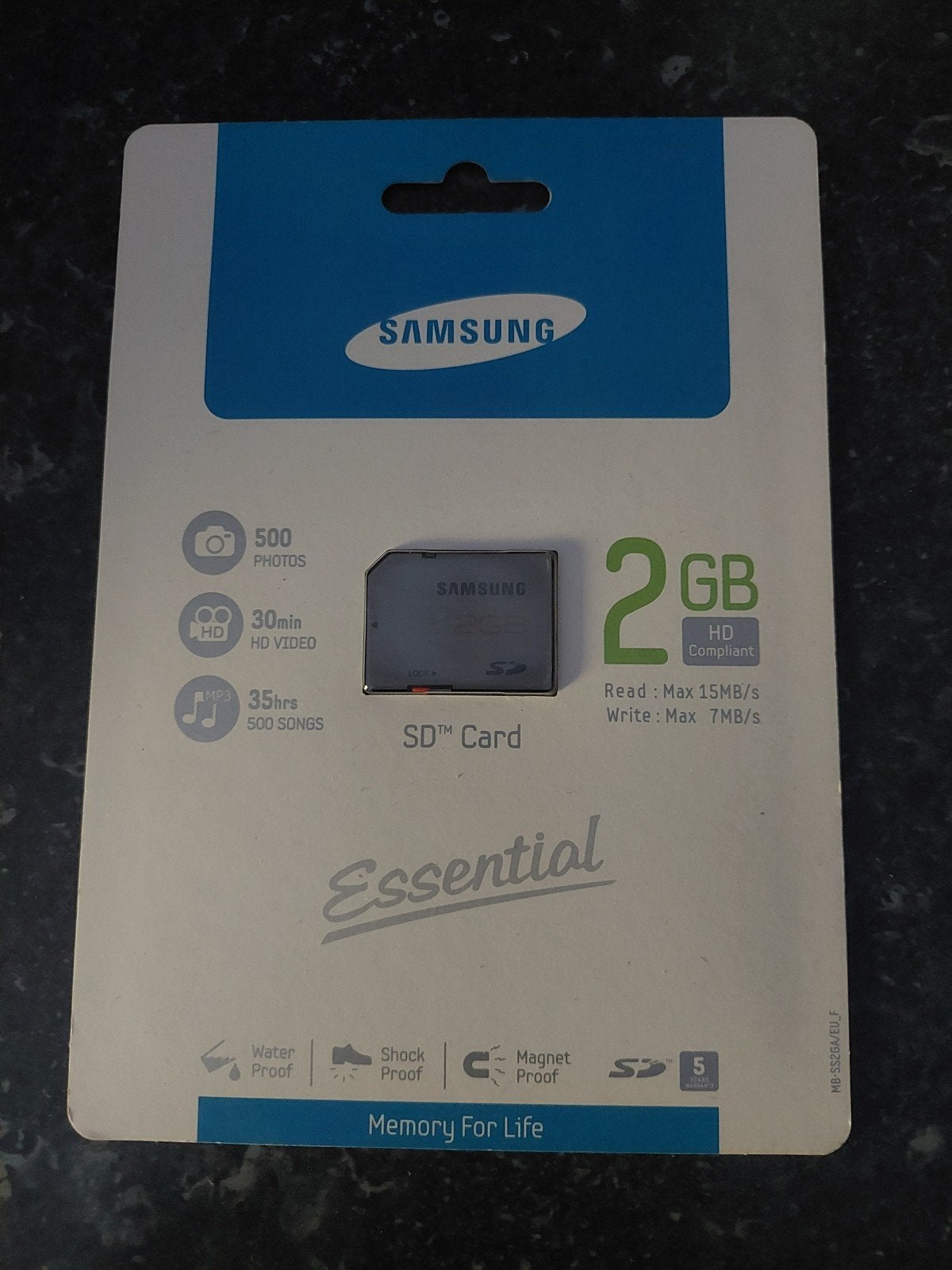 Samsung MB-SS2GA/EU, Ophalen of Verzenden, Samsung, Fotocamera