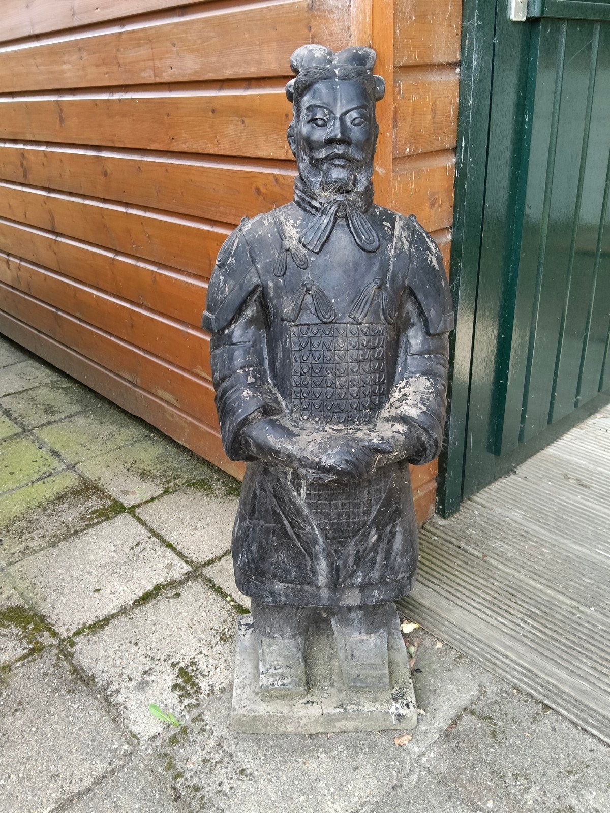 Terracotta army worrier, Ophalen