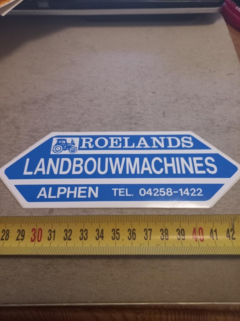 Roelands landbouwmachines alphen, Ophalen of Verzenden, Zo goed als nieuw