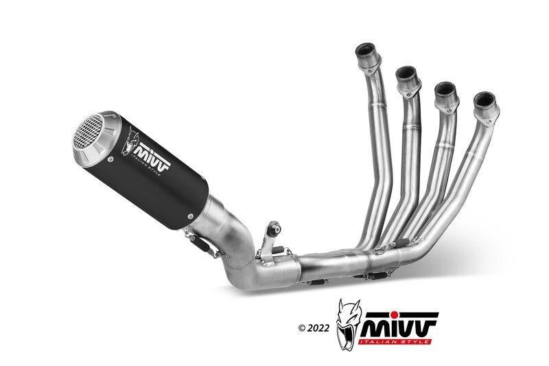 MIVV MK3 Full Uitlaat Systeem - Zwart Honda CB 650 R / CBR, Ophalen of Verzenden, Nieuw