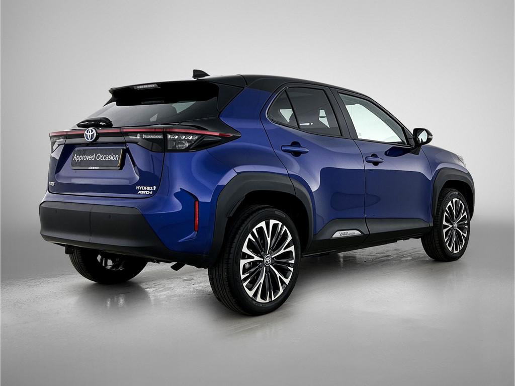 Toyota Yaris Cross 1.5 Hybrid AWD Executive Limited | Panora, Automaat, 12 maanden, Gebruikt, Blauw