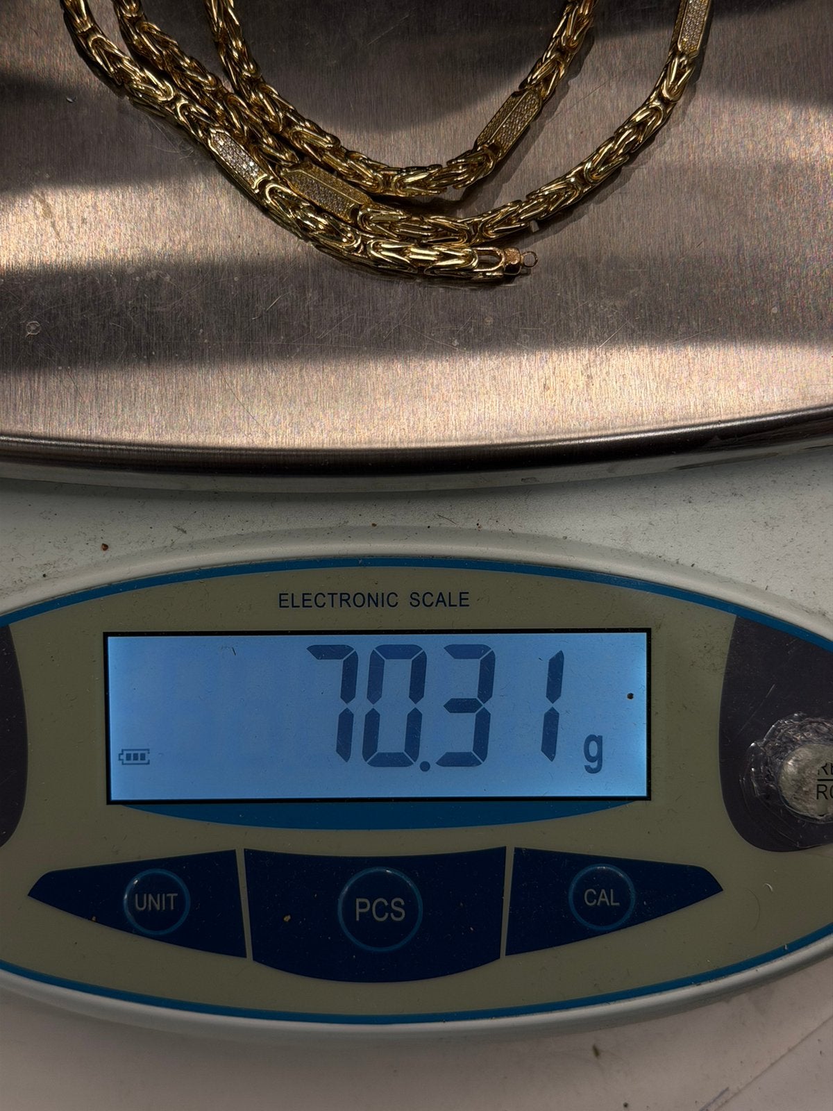 Foto 9 van 14 Karaat Goud - Konings Ketting - Massief - 70.31 Gram