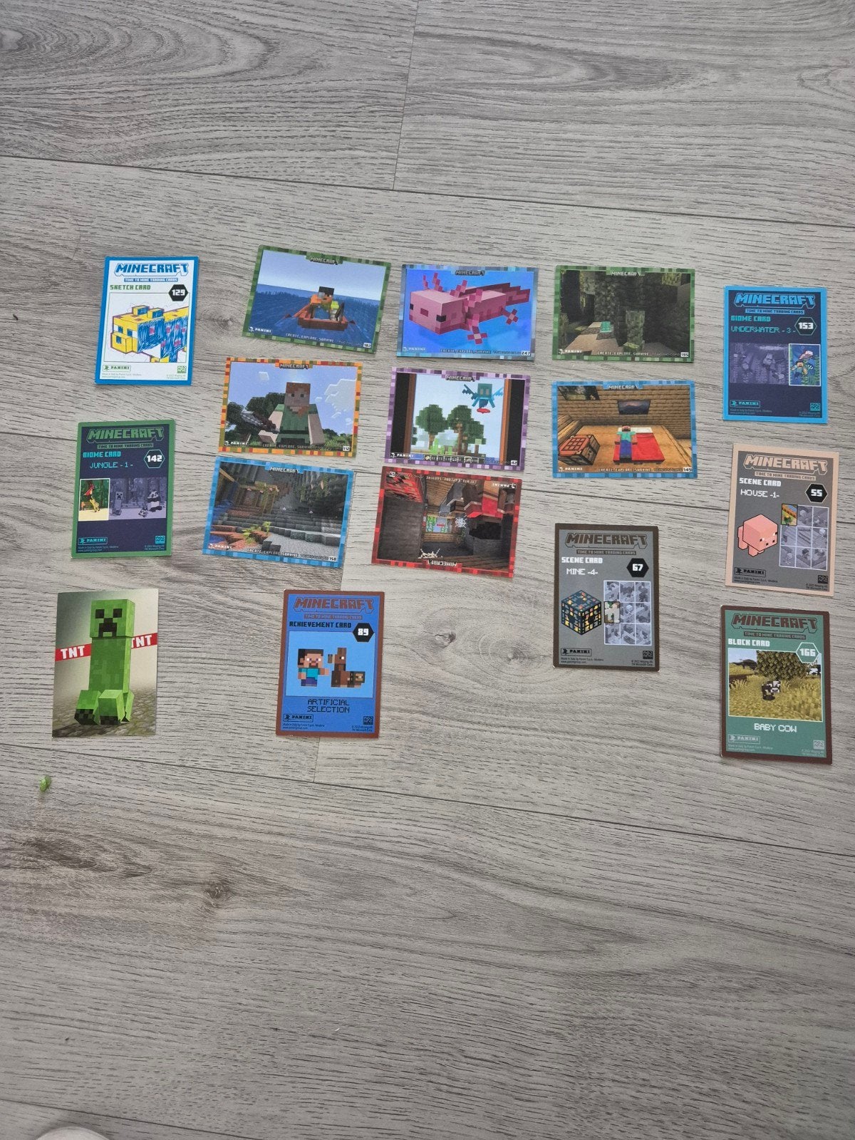 Minecraft kaartjes, Ophalen of Verzenden, Zo goed als nieuw, Plaatje
