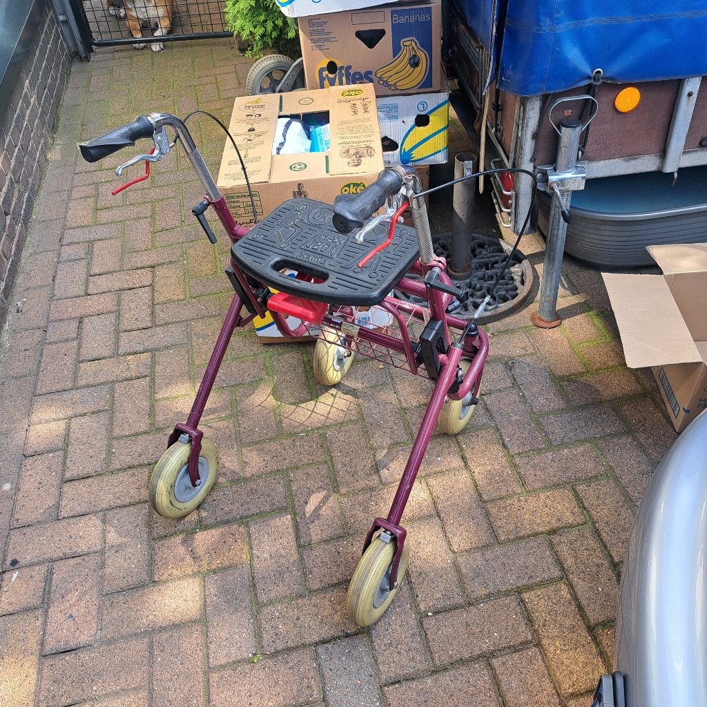 Rollator, Ophalen, Opvouwbaar, Gebruikt