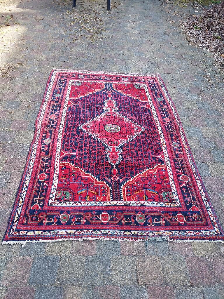 Oosters tapijt, Perzische Heratie lxb = 210x140 cm., Antiek en Kunst, Ophalen of Verzenden