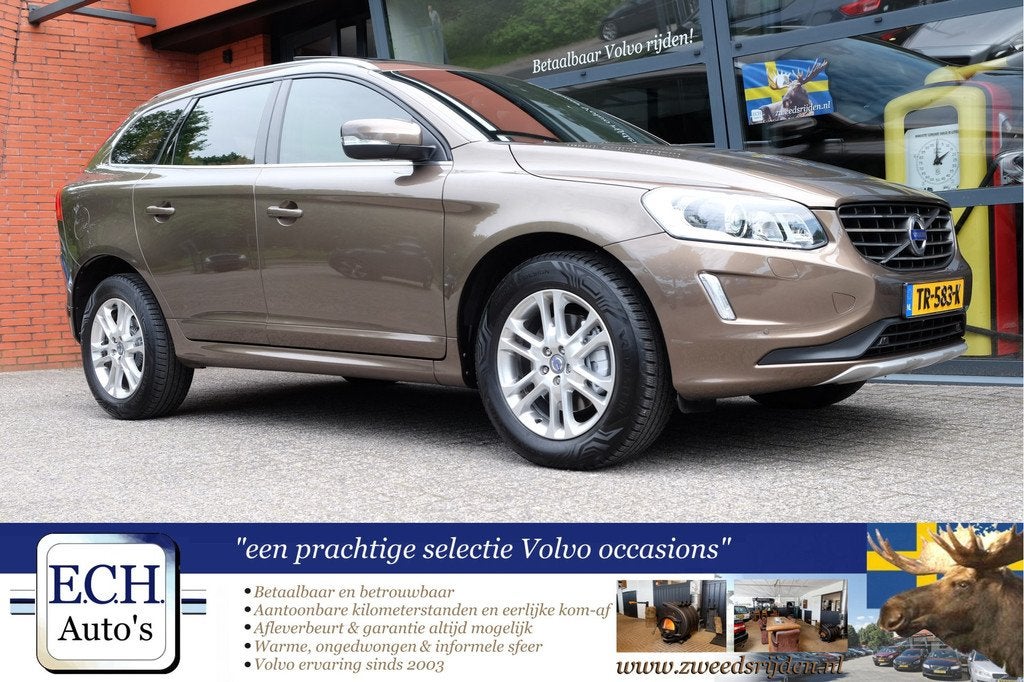 Volvo XC60 2.0 T5 245 pk AUT. Leer, Panoramadak, Trekhaak, Auto's, Volvo, Bedrijf, Te koop, XC60, ABS, Achteruitrijcamera, Airbags
