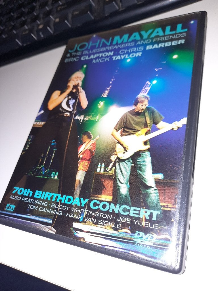 dvd John Mayall & The Bluesbreakers And Friends 70th, Cd's en Dvd's, Alle leeftijden, Ophalen, Zo goed als nieuw