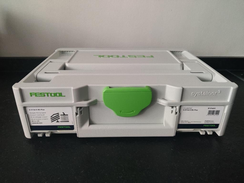 Festool systainer³ SYS3 M 137 van compact reinigingsset, Ophalen of Verzenden, Zo goed als nieuw