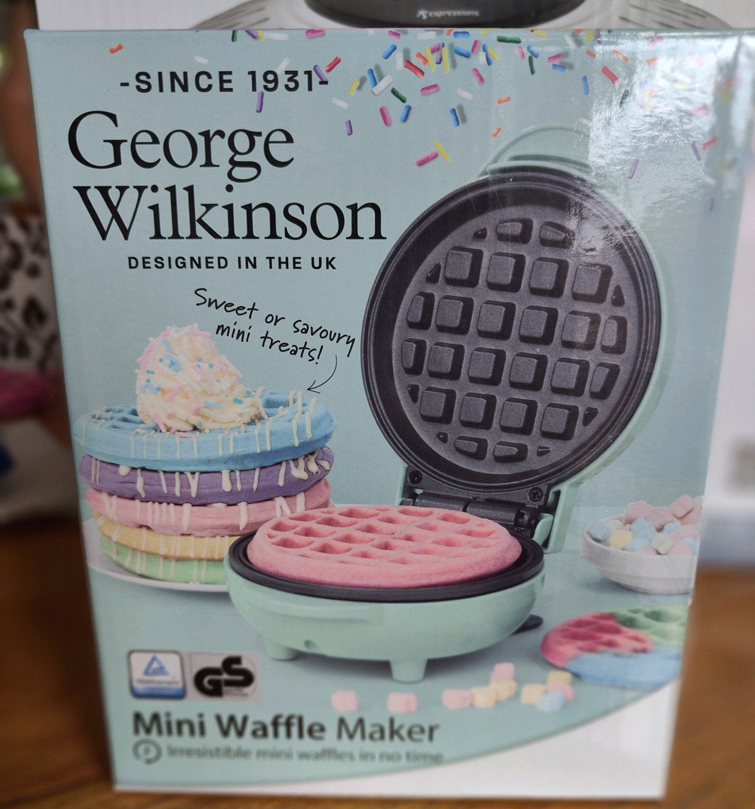 George Wilkinson Mini Wafelijzer - Zo goed als nieuw, Ophalen of Verzenden, Zo goed als nieuw