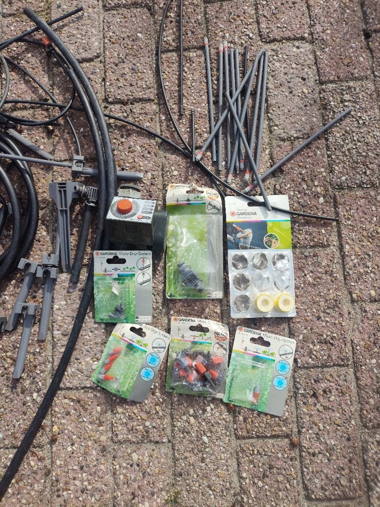 Gardena Besproeiingssysteem onderdelen 25 euro, Ophalen of Verzenden, Zo goed als nieuw, Overige typen