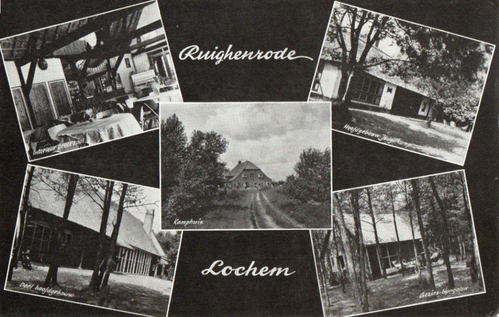 Lochem Buitencentrum Ruighenrode, Ophalen of Verzenden, Voor 1920, Ongelopen, Gelderland