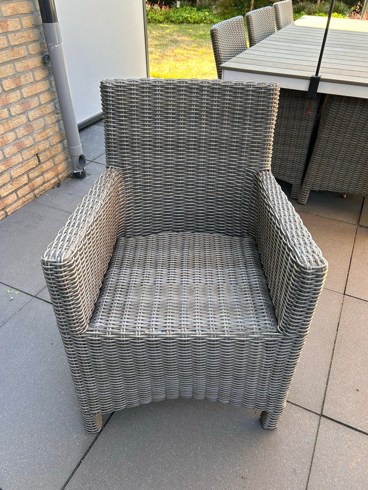 Intenso dining tuin stoelen 6 stuks met zitkussens, Ophalen, Zo goed als nieuw