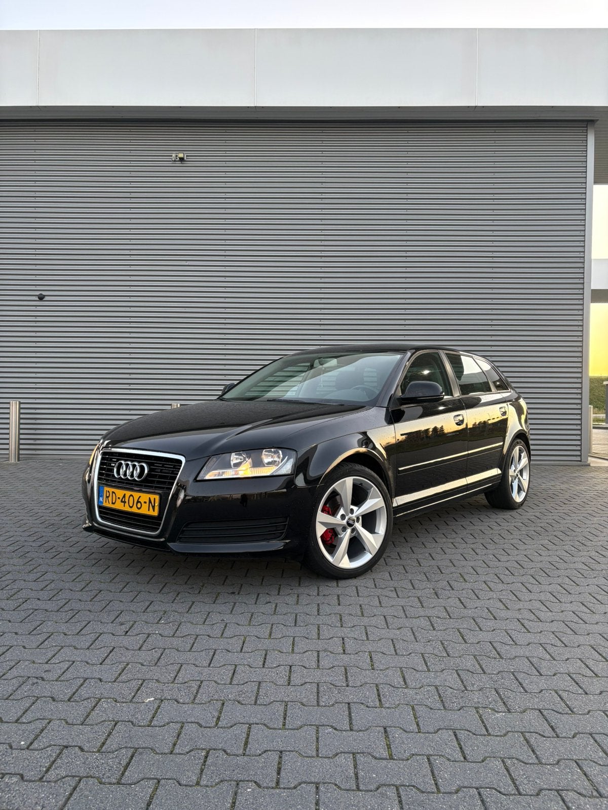 Audi A3 1.4 Tfsi 92KW Sportback 2009 Zwart, Auto's, Voorwielaandrijving, 4 cilinders, Zwart, 1200 kg