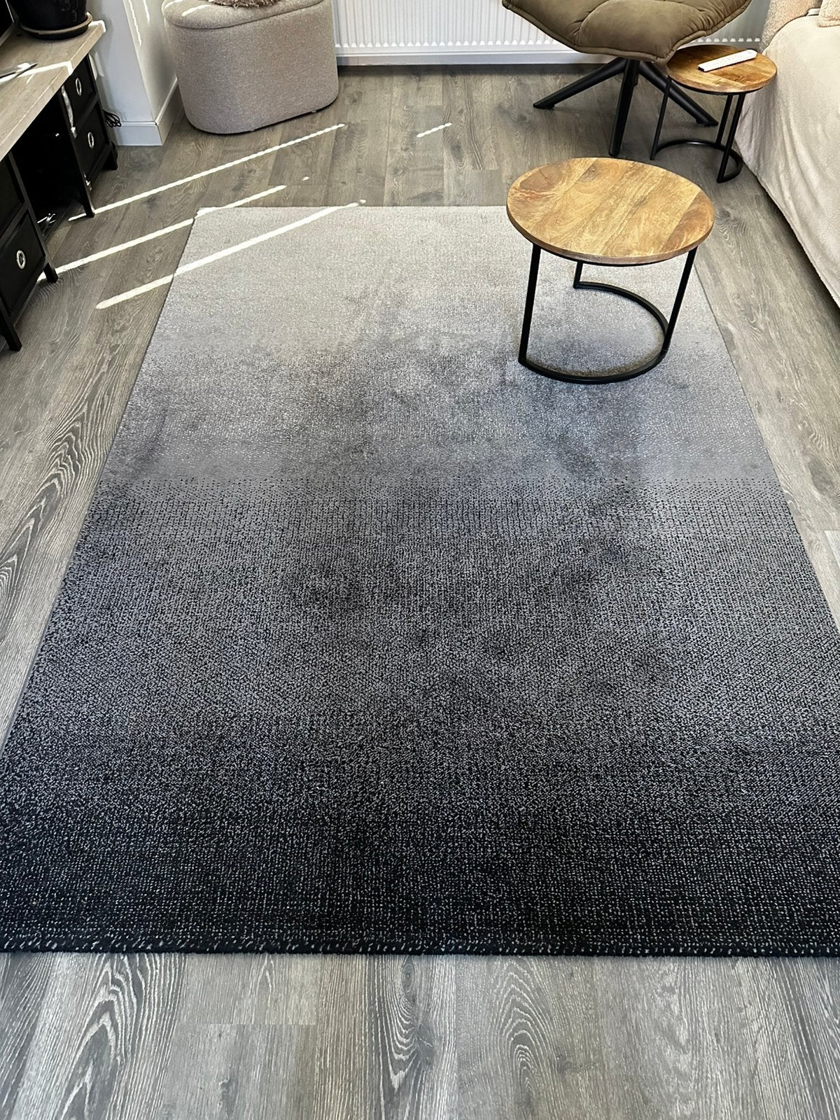 Tapijt / vloerkleed laagpolig 230x160, Ophalen, 150 tot 200 cm, 200 cm of meer, Grijs