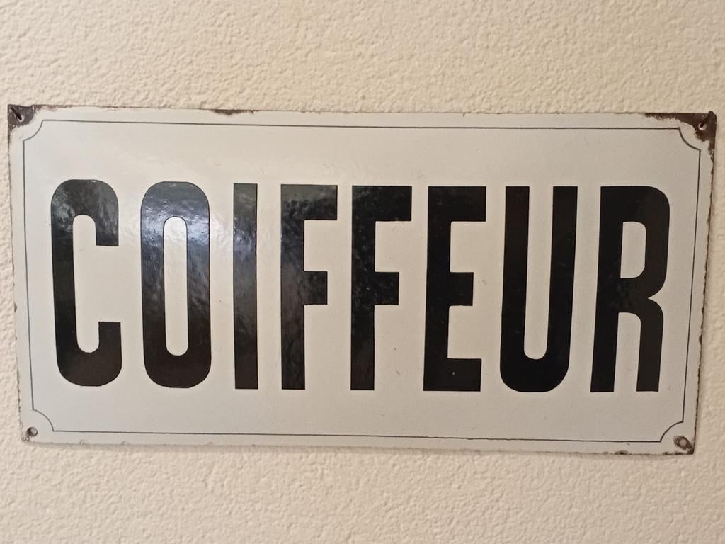 Coiffeur kapper barbier barber, Ophalen of Verzenden
