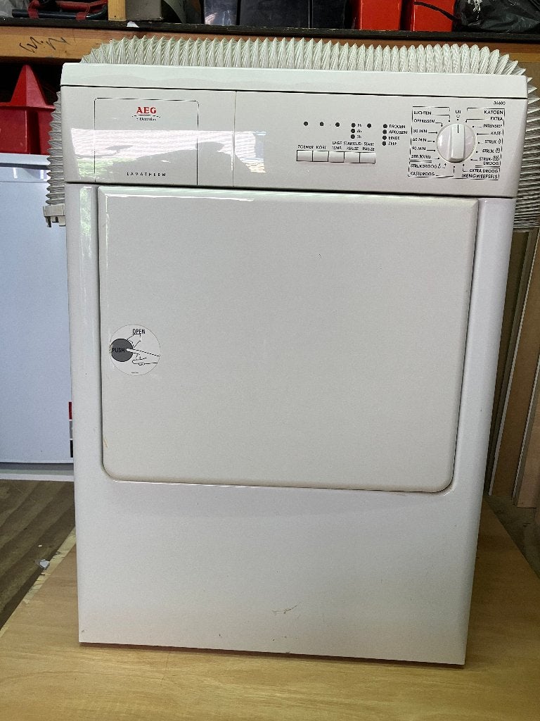 AEG Lavatherm Wasdroger, Witgoed en Apparatuur, Ophalen, 6 tot 8 kg, Gebruikt, Luchtafvoer