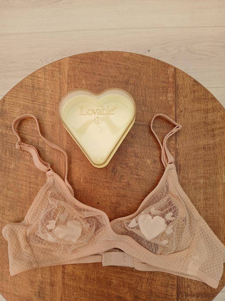 Lovable nieuwe beige BH - Maat 80A, Lovable, Ophalen of Verzenden, Beige, BH