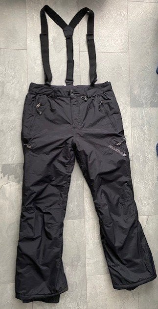 zwarte Falcon ski- snowboard sportbroek - Maat 52 - (qwe), Maat 52/54 (L), Zwart, Ophalen of Verzenden, Zo goed als nieuw