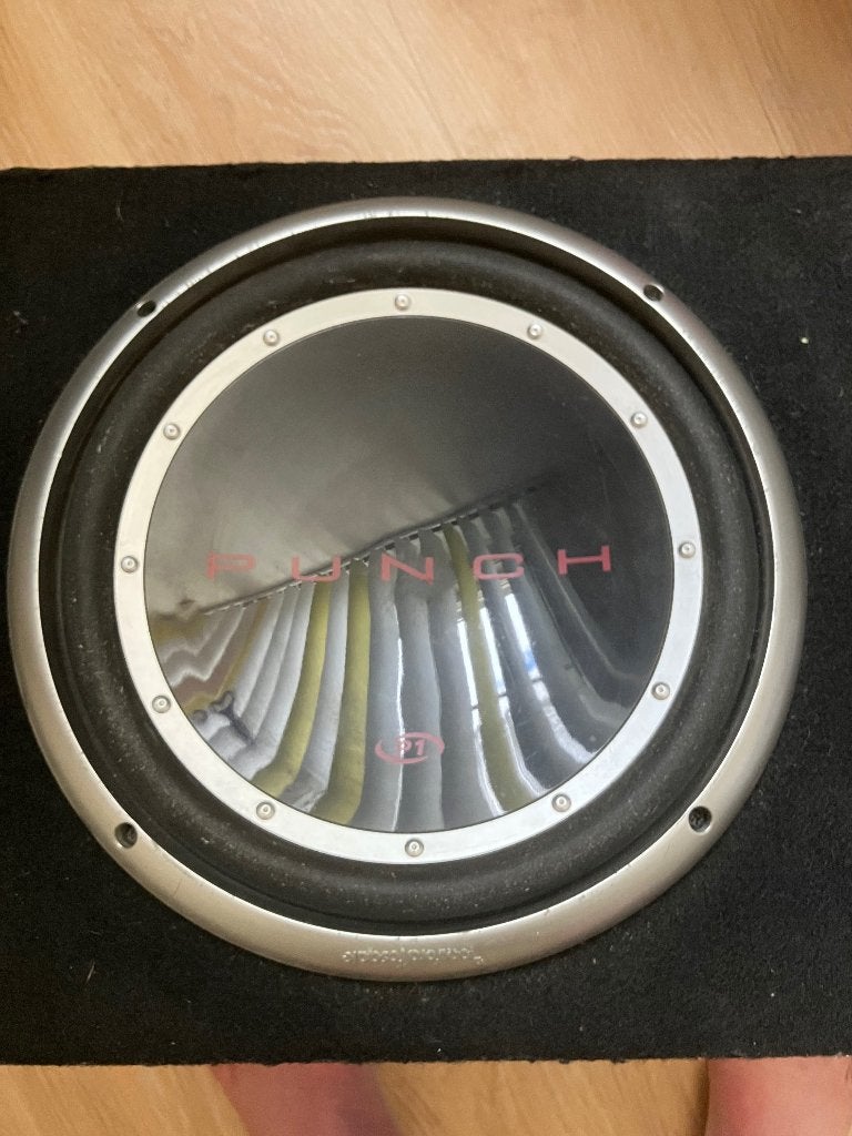 Punch p1 subwoofer, Ophalen of Verzenden, Gebruikt