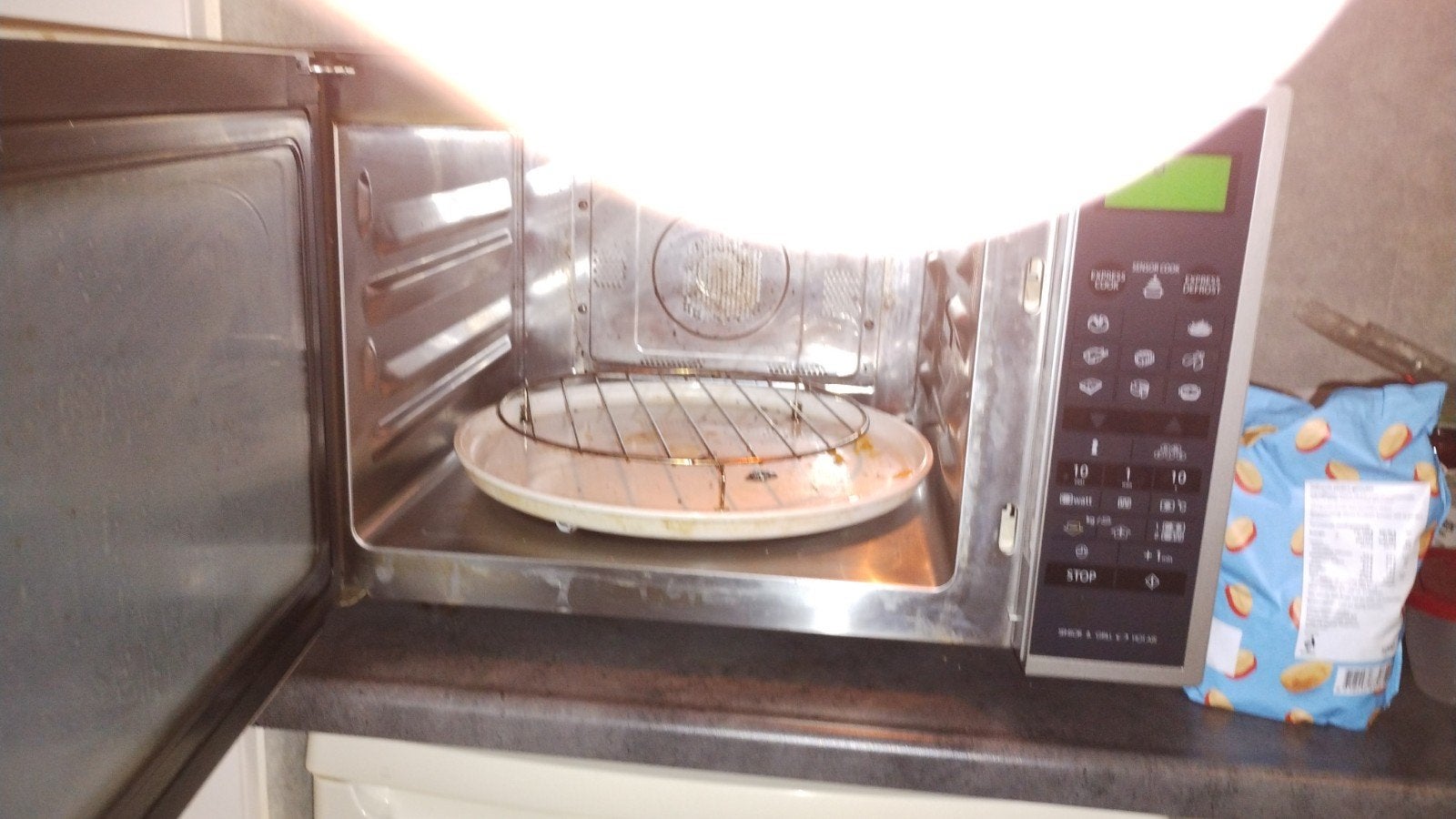 combimagnetron, Ophalen, Gebruikt, Vrijstaand, 60 cm of meer