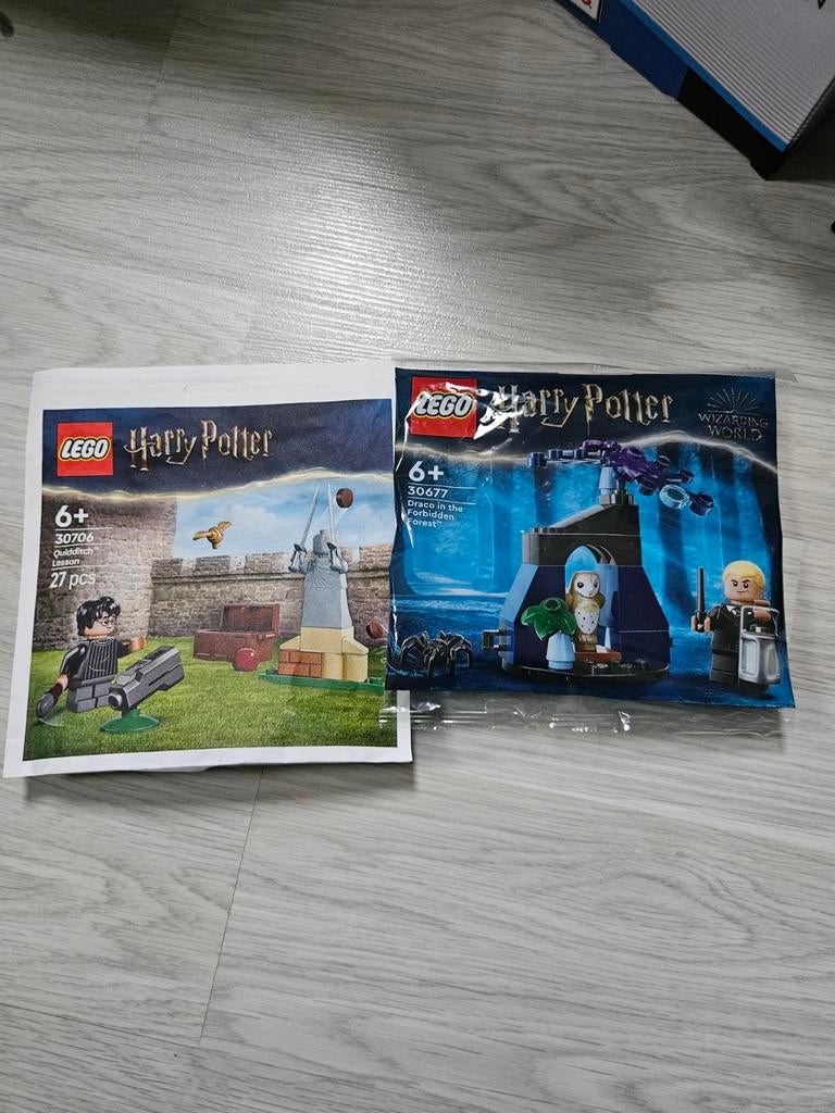 Harry Potter lego 2x polybag nieuw, Lego, Compleet, Ophalen of Verzenden, Complete set