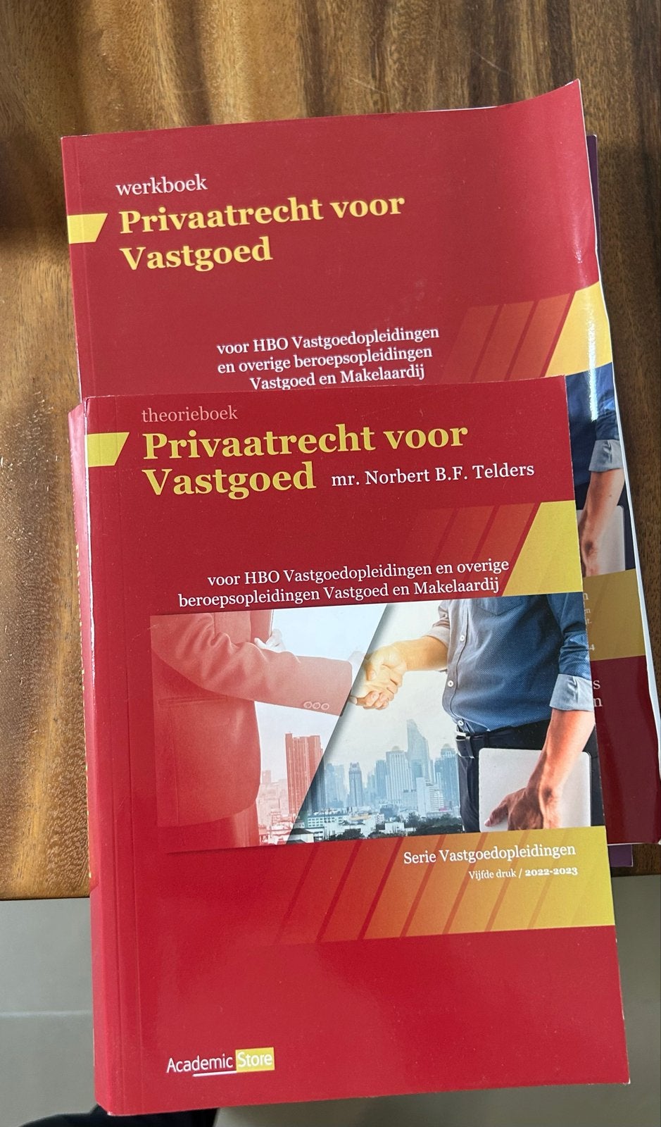 Privaatrecht voor Vastgoed - Theorieboek & Werkboek (HBO), Ophalen of Verzenden, Gamma, Zo goed als nieuw, HBO