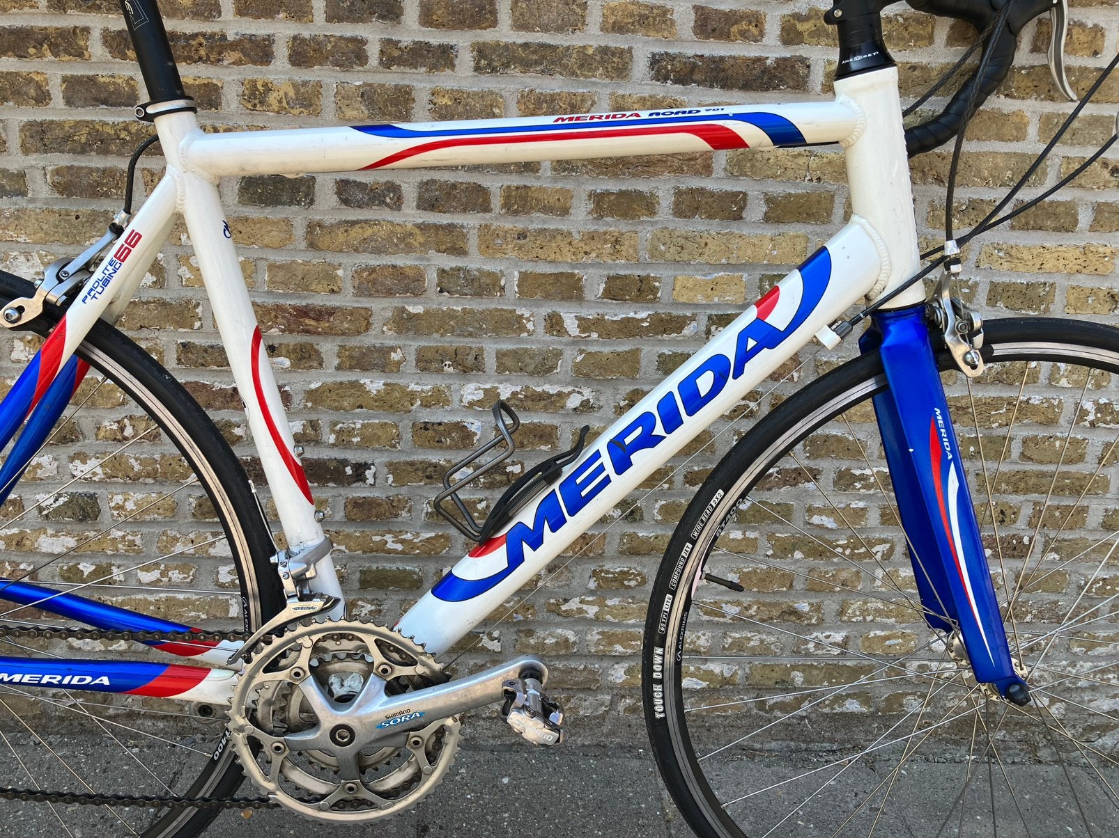 Mooie MERIDA vintage racefiets, Aluminium, Zo goed als nieuw, Meer dan 20 versnellingen, 53 tot 57 cm