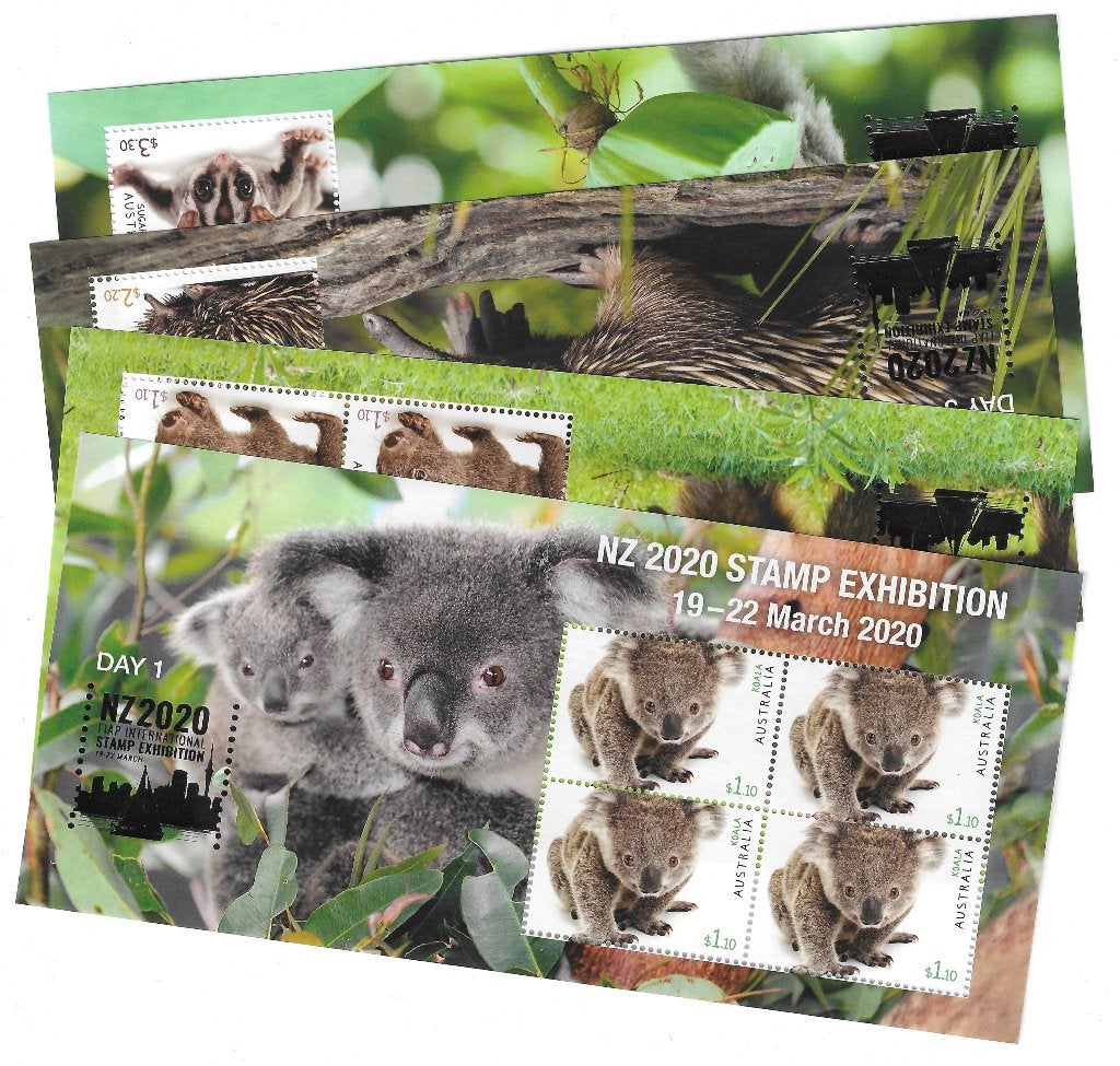 AUSTRALIE 2020, mi Blok 666/69 "NZ StampExhibition" postfris, Ophalen of Verzenden, Postfris