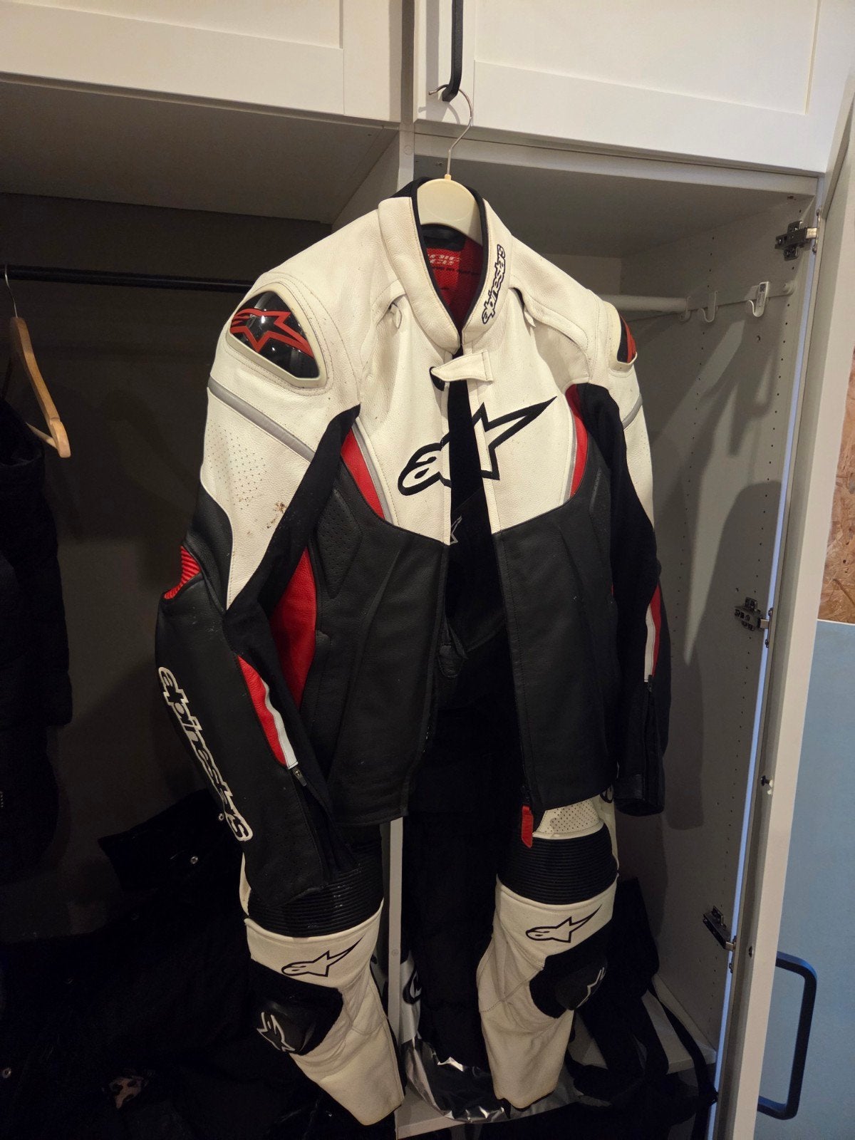 Alpinestars gp r combipak 2 delig mt 54, Motoren, Ophalen, Tweedehands, Combipak, Alpinestars