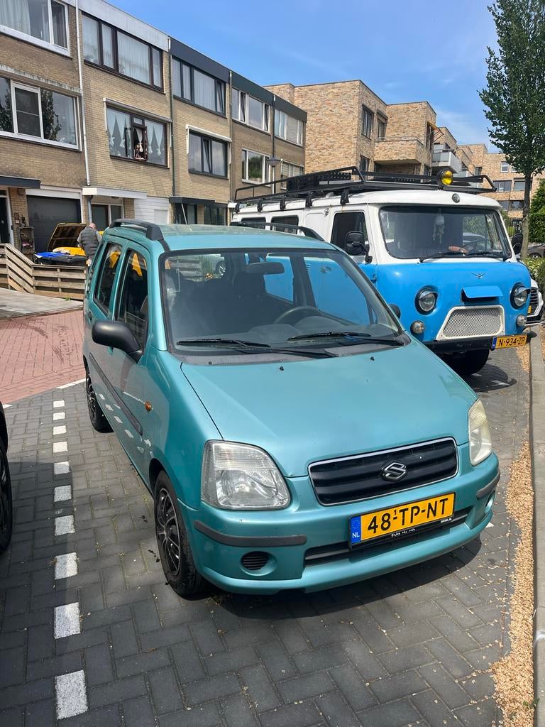 Suzuki Wagon R+ 1.2 2006 Groen, Auto's, Suzuki, Particulier, Wagon R+, Centrale vergrendeling, Elektrische ramen, Trekhaak, Benzine