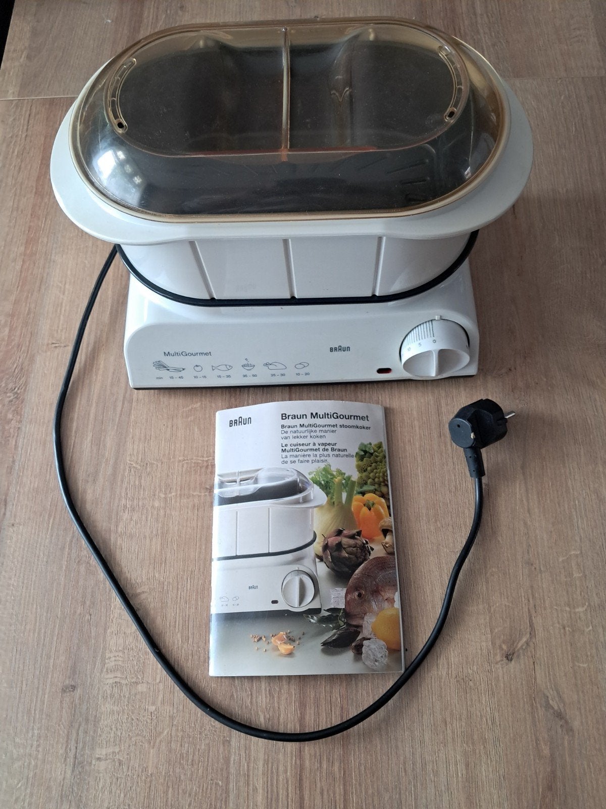 Braun MultiGourmet Stoomkoker - Gezond en Lekker Koken, Witgoed en Apparatuur, Ophalen of Verzenden, Gebruikt