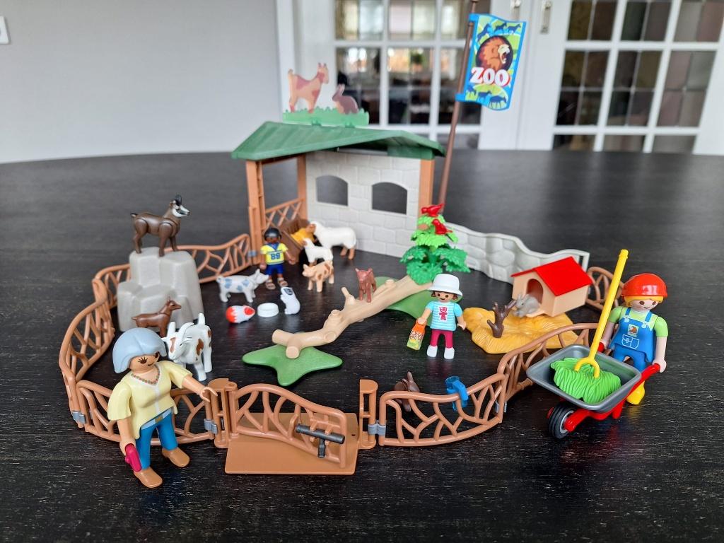 Playmobil 6635, Grote kinderboerderij, echt als nieuw!, Ophalen of Verzenden, Zo goed als nieuw, Complete set
