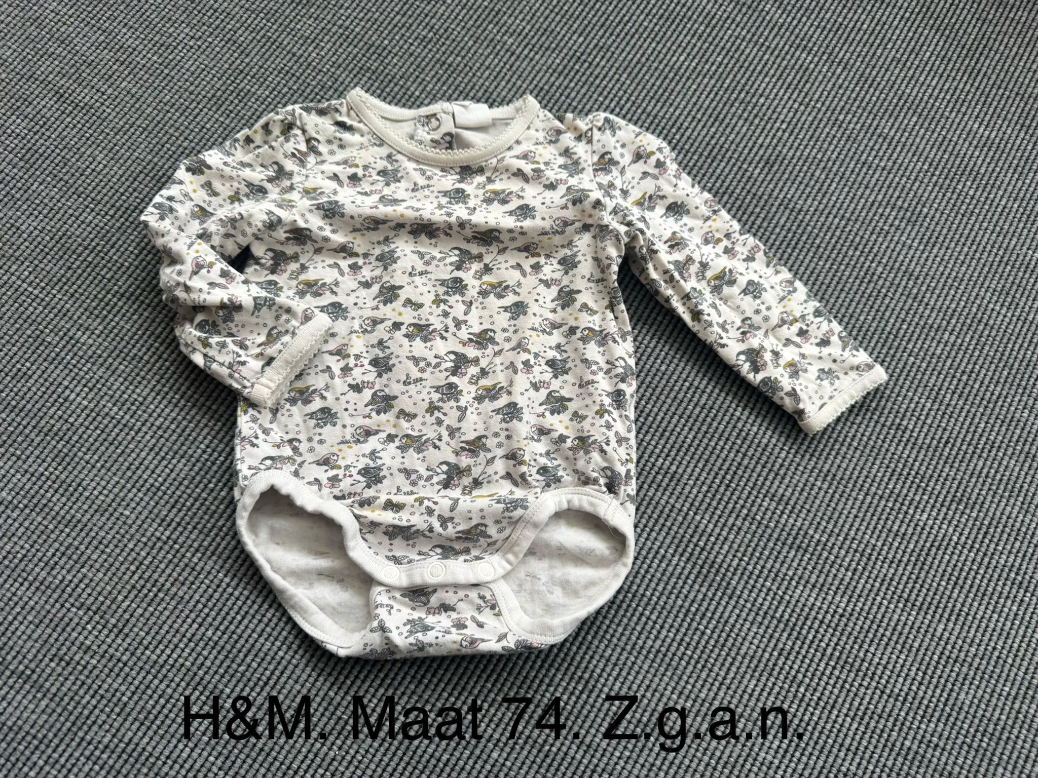H&M Romper Maat 74 Z.g.a.n., Ophalen of Verzenden, Zo goed als nieuw, Meisje, Overige typen