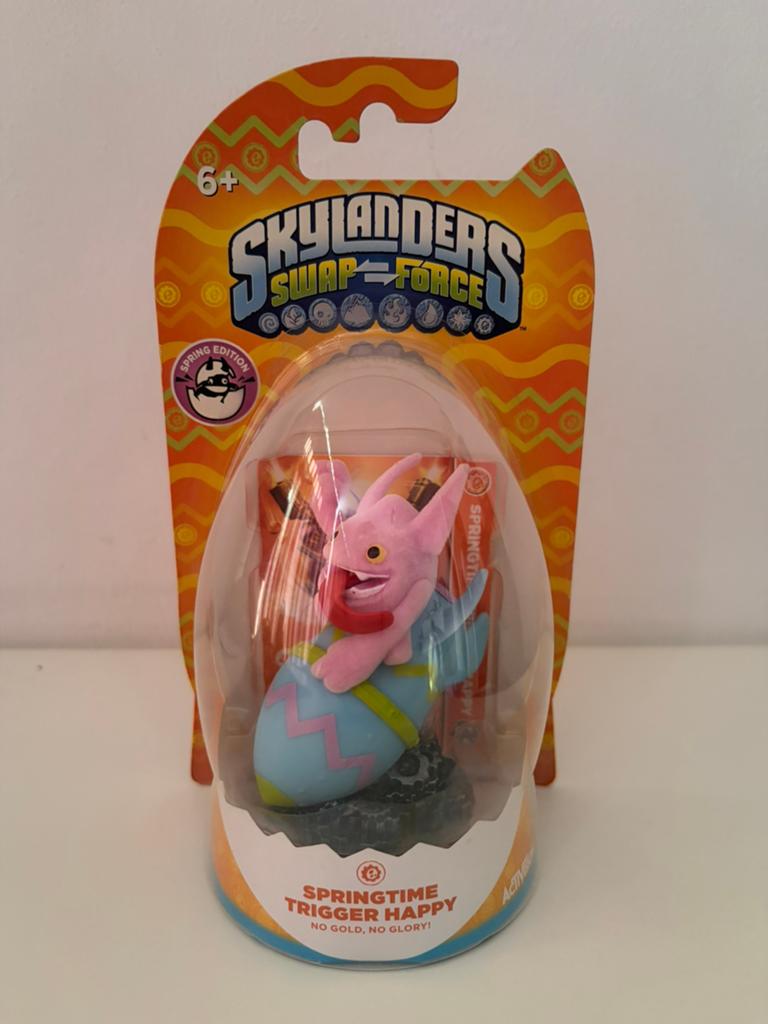 Skylanders Flocked Springtime Trigger Happy NIEUW, Ophalen of Verzenden, Nieuw