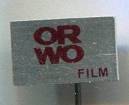 ORWO blik foto/film speldje ( P_121), Verzenden, Zo goed als nieuw, Merk, Speldje of Pin