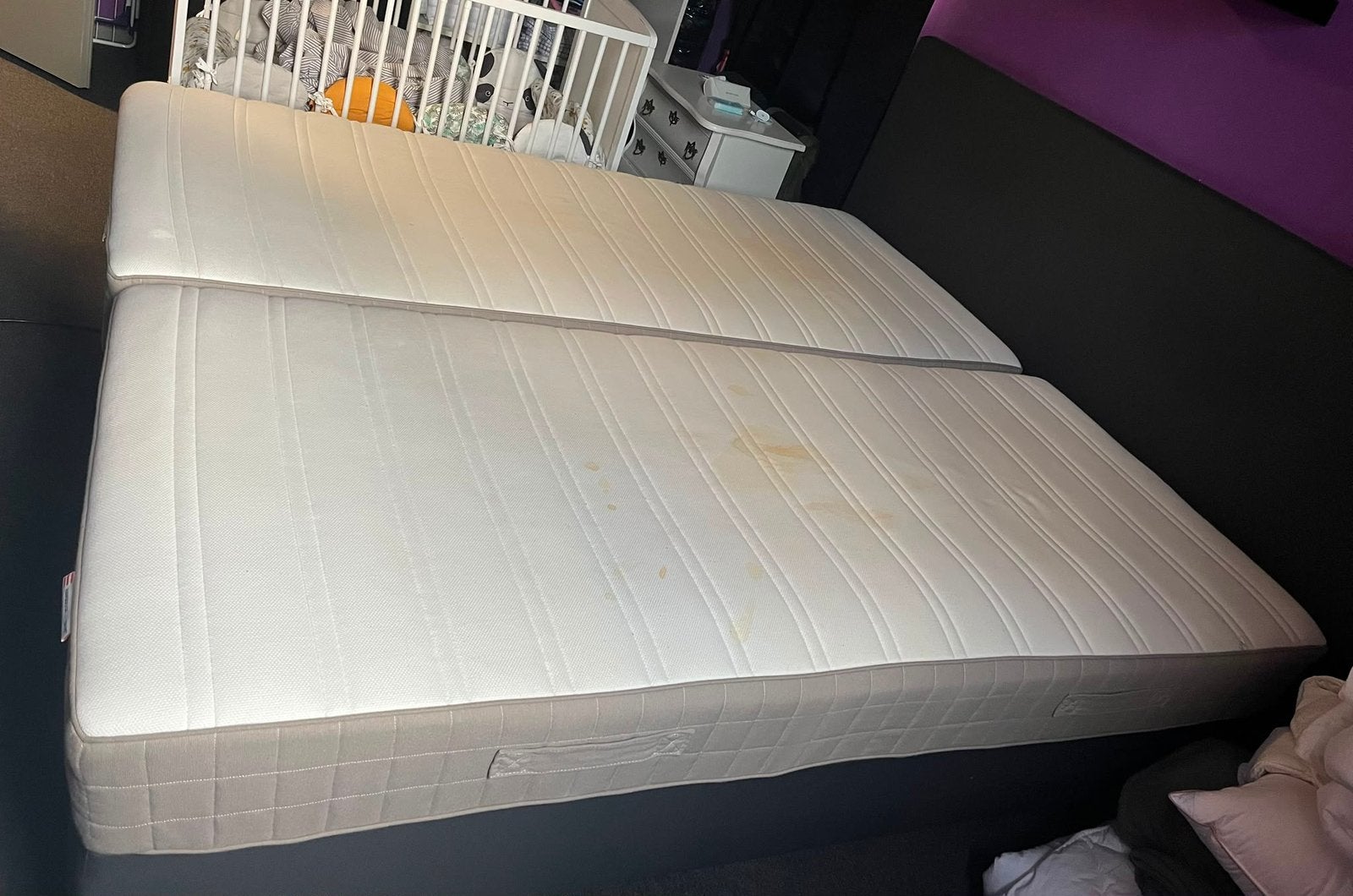 Matras, Huis en Inrichting, Slaapkamer | Matrassen en Bedbodems, Ophalen of Verzenden, Zo goed als nieuw, Eenpersoons, 90 cm