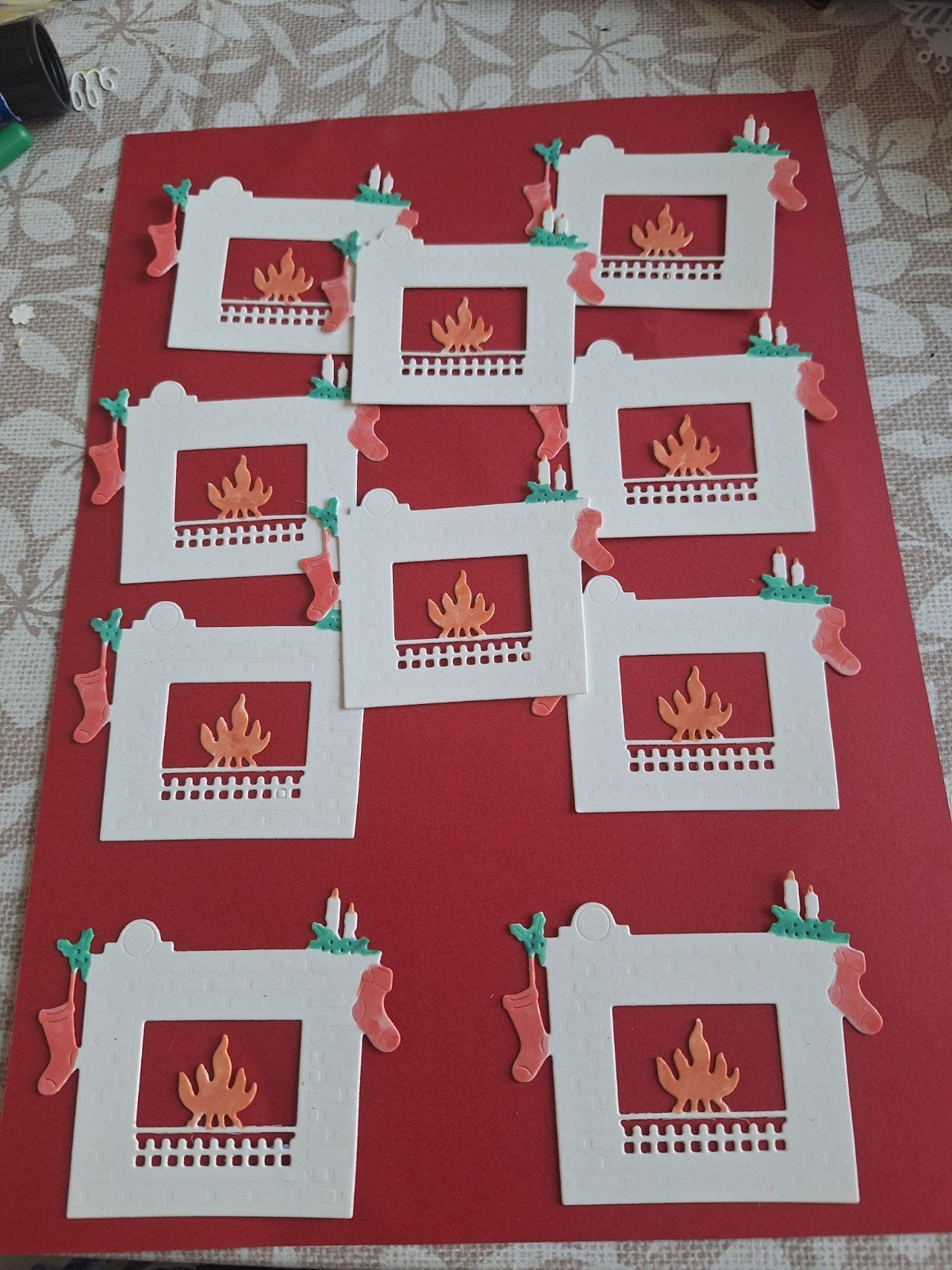 Stansjes kerst, Hobby en Vrije tijd, Kaarten | Zelf maken, Ophalen of Verzenden, Nieuw, Kerst, Overige typen